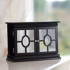 Lily Wooden Jewelry Box - Black